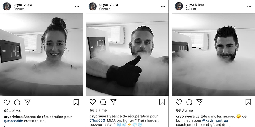 Cryo Riviera centre de cryothérapie à Cannes